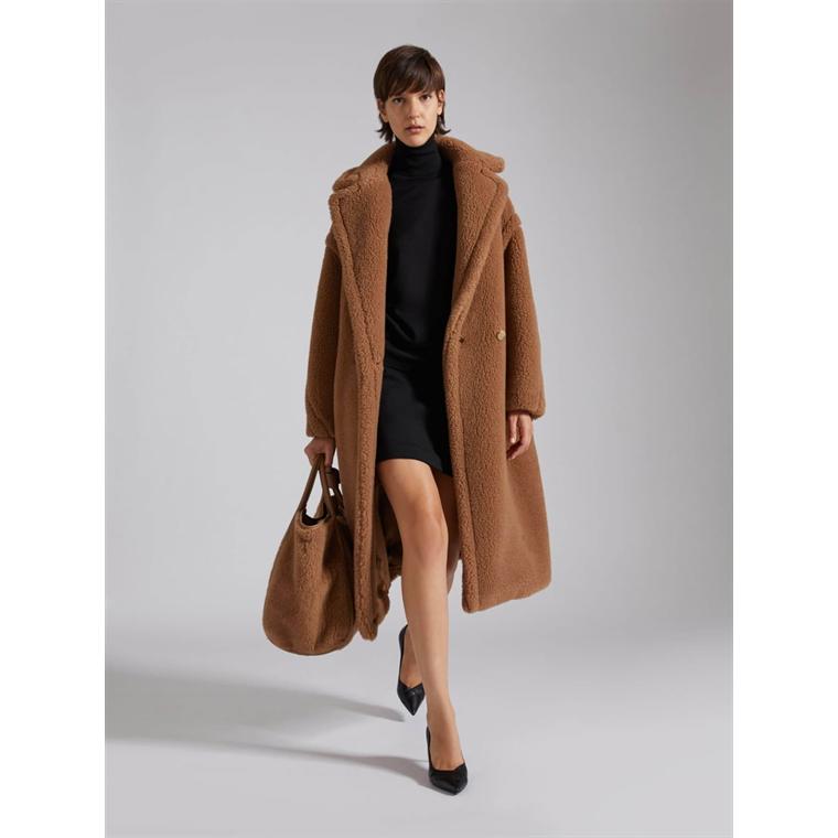 Max Mara 3TEDDY Icon Jakke, Camel